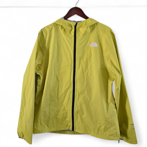 The North Face Men’s First Dawn Packable Waterproof Jacket Yellow Size  LG - Picture 2 of 8